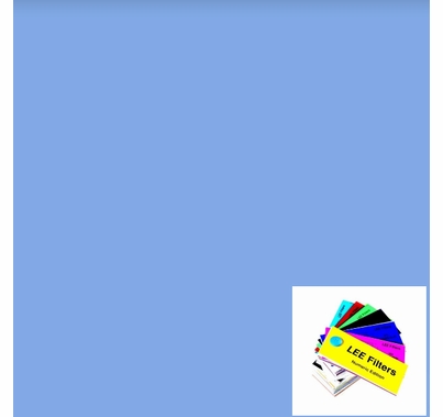 Lee 197 Alice Blue Lighting Gel 21" x 24"