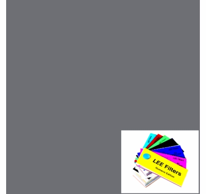 Lee 209 ND3 Neutral Density ( 1 Stop)  Gel Filter Sheet 21"x24"