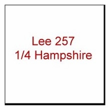 Lee 257 Quarter (1/4) Hampshire Frost Gel Filter Sheet