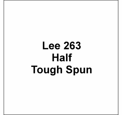Lee 263 Half Tough Spun Diffusion FR Lighting Gel Sheet 21"x24"