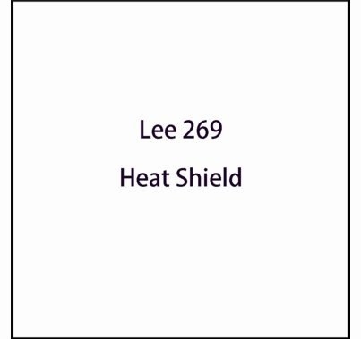 Lee 269 Heat Shield Lighting Gel Filter Sheet 21"x24"