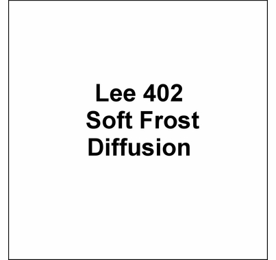 Lee 402 Soft Frost Diffusion Lighting Gel Wide Roll 60"x20ft