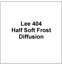 Lee 404 Half Soft Frost Diffusion Lighting Gel Wide Roll 60"x20ft