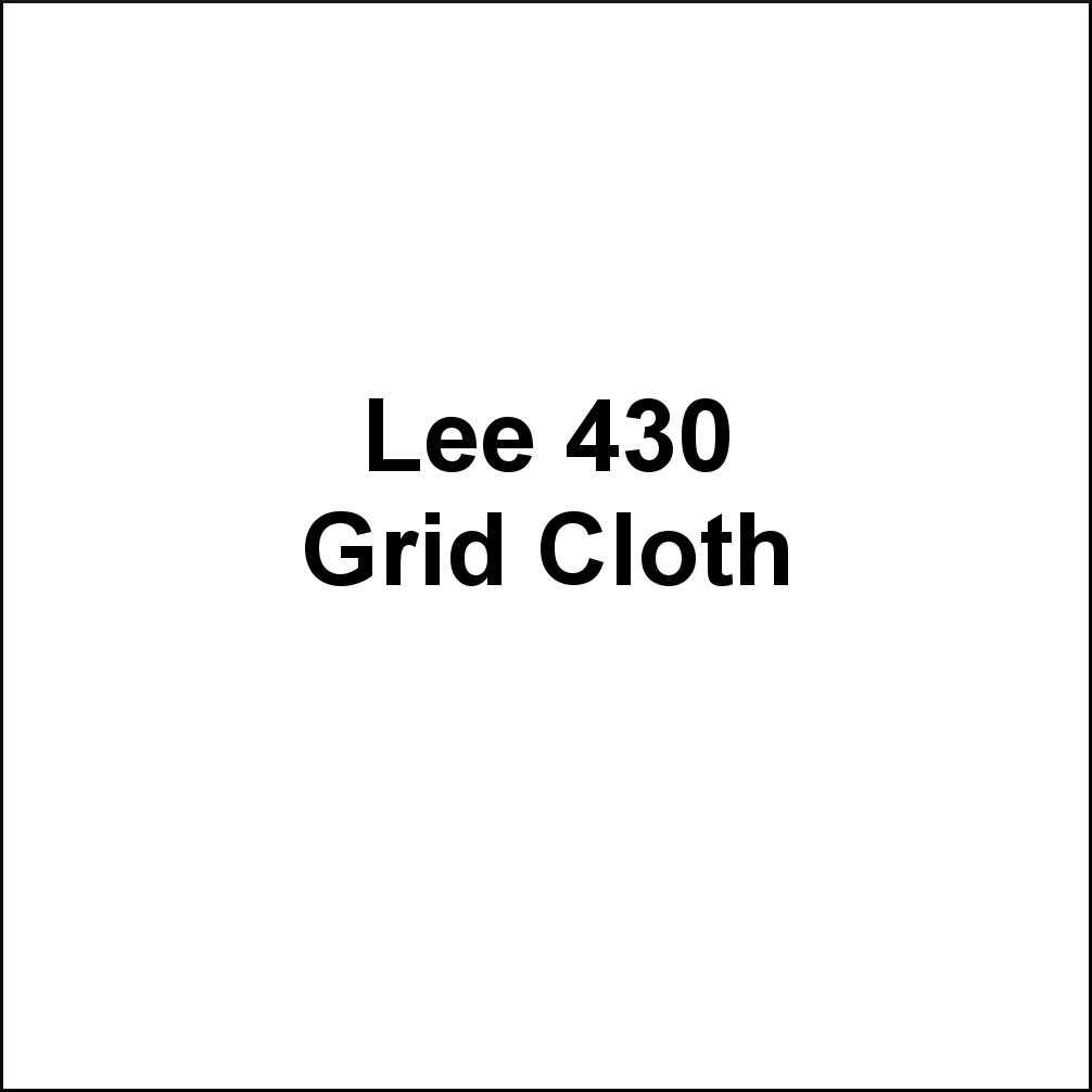 Lee 430 Full Grid Cloth Diffusion Lighting Gel BarnDoor
