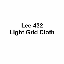 Lee 432 Light Grid Cloth Diffusion Lighting Gel 54"x25'