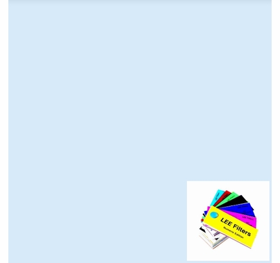 Lee 501 New Colour Blue (Robertson Blue) Lighting Gel 21" x 24"