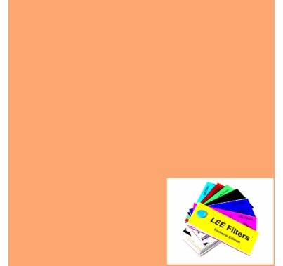 Lee 624 Full Digital LED CTO Lighting Gel Filter Sheet 21"x24"