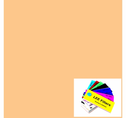 Lee 628 3/4 Digital LED CTO Lighting Gel Filter Sheet 21"x24"