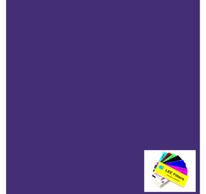 Lee 706 King Fals Lavender Lighting Gel 21"x24"