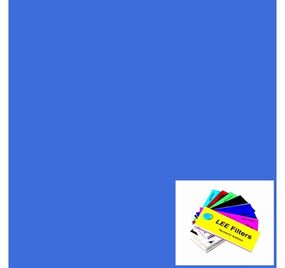 Lee 715 Cabana Blue Lighting Gel 21" x 24"