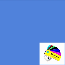 Lee 723 Virgin Blue Lighting Gel 21" x 24"