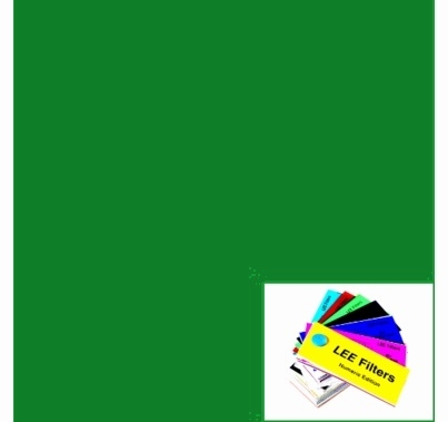 Lee 736 Twickenham Green Lighting Gel Filter Sheet 21"x24"