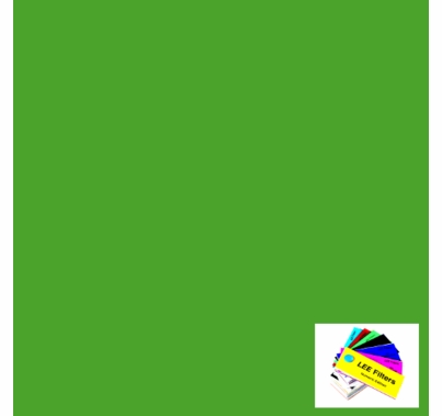 Lee 738 Jas Green Lighting Gel Sheet 21" x 24"