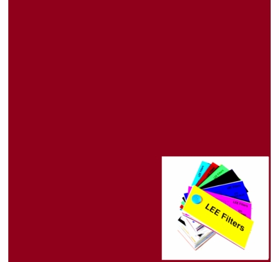 Lee 787 Marius Red Lighting Gel Filter Sheet 21"x24"