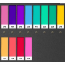 Lee DJ Pack 1 Gel Kit with (12) 10"x10" Filters