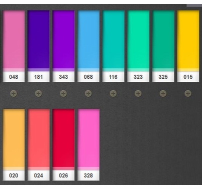 Lee DJ Pack 1 Gel Kit with (12) 10"x10" Filters