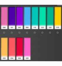 Lee DJ Pack 1 Gel Kit with (12) 10"x10" Filters