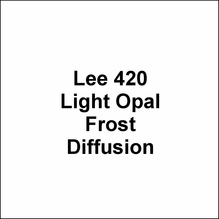 Lee Filters 420 Light Opal Frost Diffusion Lighting Gel 48"x25'