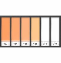 Lee LED to Tungsten Lighting Gel Pack (12) Sheets 10"x12"