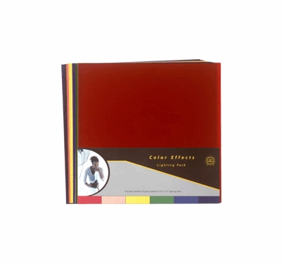Lee Lighting Gel Filter Pack Color Effects 12 Sheets LS9055 12"x10"