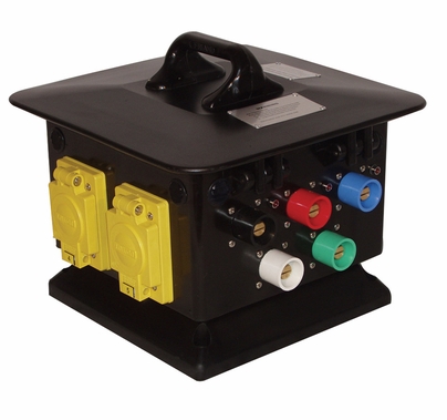 Lex 100 Amp 3 Phase Pagoda to L21-20 Receptacles