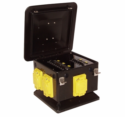 Lex 100 Amp 3 Phase Pagoda to L21-20 Receptacles