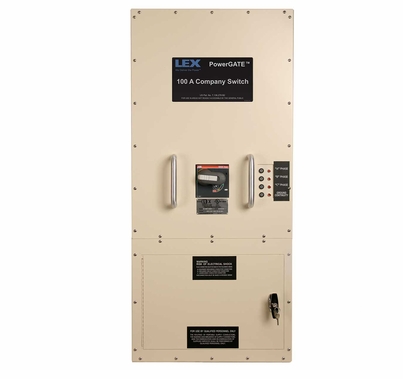 Lex 100 Amp 5 Wire Company Switch IEC60309 Pin & Sleeve Connection NEMA 1