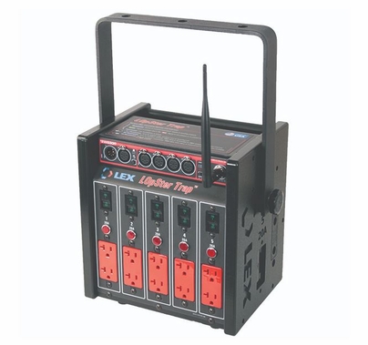 Lex 100 Amp LOpSter Lunchbox w/ Wireless DMX Opto-Splitter