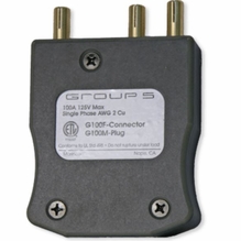 Lex 100A 120VAC Male Stage Pin 100 Amp Inline Plug  G100M