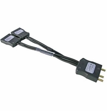 Lex 100A  125V Bates to (2) 60A 125V Bates Splitter