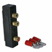 Lex 100A Female Stage Pin Panel Mount 125V - Black