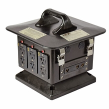 Lex 100A Lunch Box Single Phase to (5) 20A Duplex Feed Thru