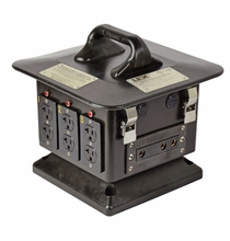 Lex 100A Lunch Box Single Phase to (5) 20A Duplex Feed Thru