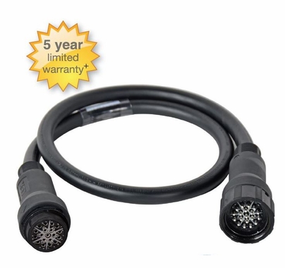 Lex 20 Amp 6 Circuit LSC 19 Pin EverGrip Molded Multi Cable Ext 100ft