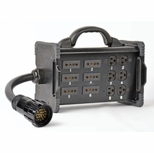 Lex 20A Bento Break Out Box 19 Pin Tale to  Edison and Stage Pin