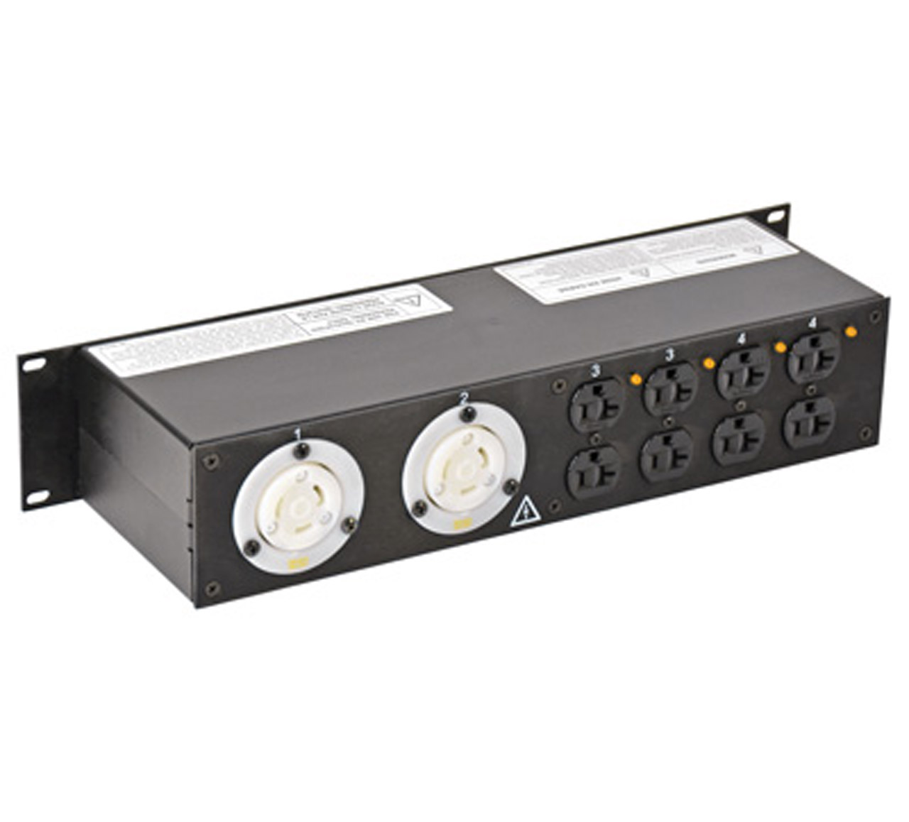 Lex 30 Amp 2RU Rack Power Distro L1430 to L530 and Duplexes