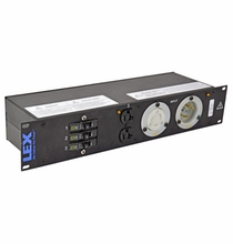 Lex 30 Amp 2RU Rack Mount Power Distro L5-30 to Duplex Receptacles