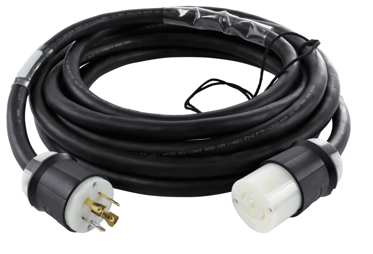 Lex 30A 3 Phase Twist Lock Extension Cable 10/5 100ft BarnDoor Lighting