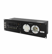 Lex 3RU Rack Mount Power Distro L14-30 In/Thru to Duplexes