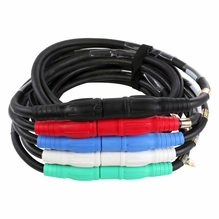 Lex 4/0 SC Entertainment 400A Feeder Cable Set of 5 w/ Cams|50ft