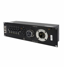 Lex 50 Amp 3RU Enclosed Rack Mount Power Distro 50A California Locking to Duplex 20A