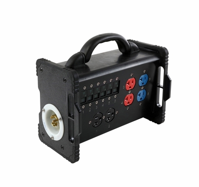 Lex Bento Box 30A 3 Phase NEMA, L21-30, Feed Thru, Twist Lock / Edison