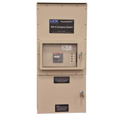 Lex Company Switch 200A 6 Wire Type 3R Outdoor Electrical Disconnect