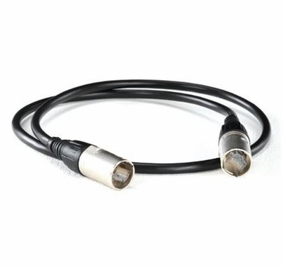 Lex Ethercon RJ45 Ethernet Data Cable w/ Metal Boot, CAT5E, 75ft