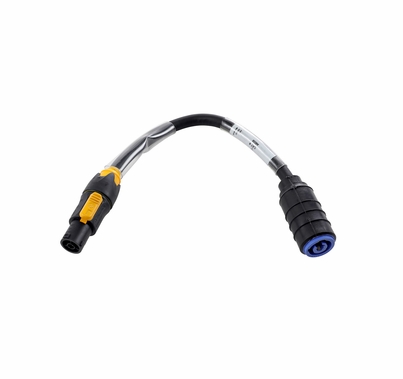 Lex Evergrip Powercon Blue to Powercon True 1 Adapter