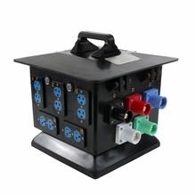 Lex Indoor Pagoda 100 Amp 3 Phase to (15) 20 Amp Duplex Receptacles