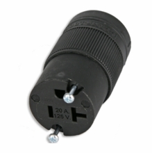 Lex Lex-Loc Female 15a Cage Clamp Edison Connector Hospital Grade