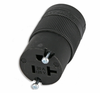 Lex Lex-Loc Female 15a Cage Clamp Edison Connector Hospital Grade