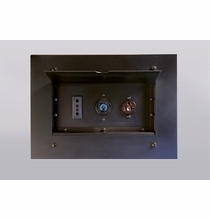 Lex Power Plus Wall Pocket with (3) 20A Stage Pin Receptacles