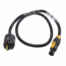 Lex PowerCON True1 Top Connector to Male Edison 5-15 Plug 36"